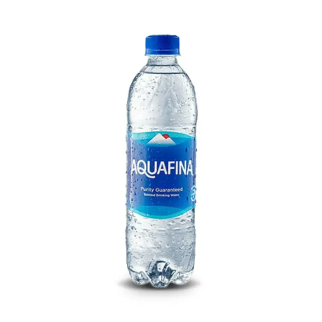 Chilled mineral water bottle at Karachi Fried House