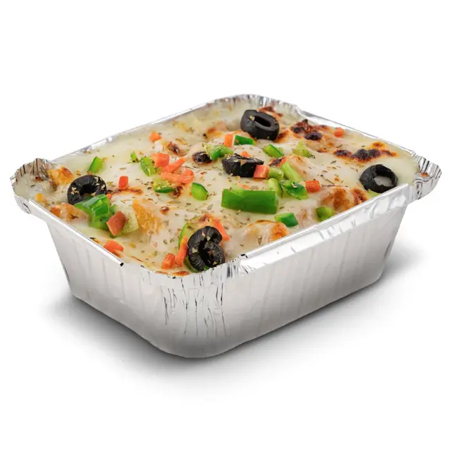 Chicken Pizza Fries loaded with cheese and toppings at Karachi Fried House
